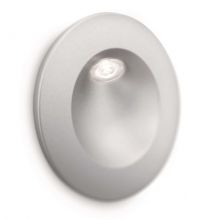 Syrma lampa ścienna wbudowana 1x2W LED 230V aluminium